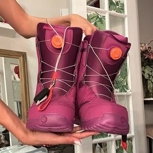 Snowboarding boots. Used once